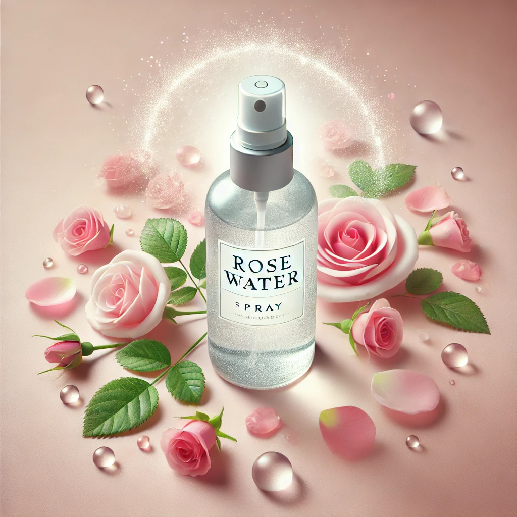 rose water spray for face