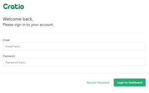 Cratio Login