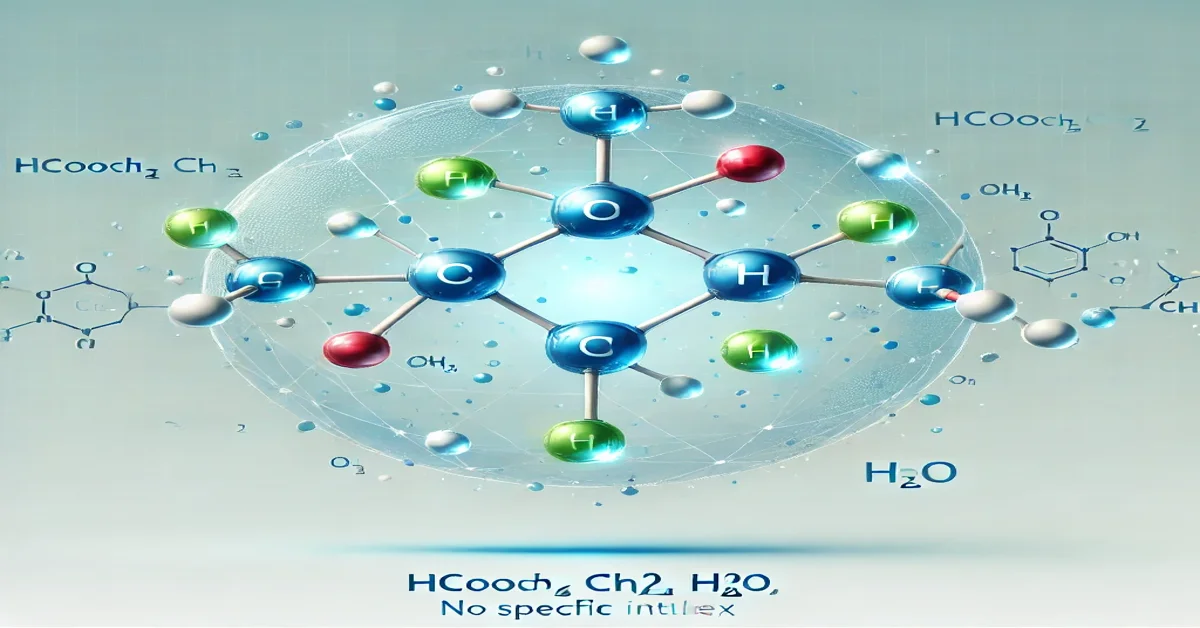 hcooch ch2 h2o